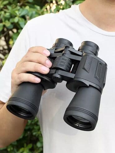 сверхмощный японский бинокль canon 70x70 часы swiss army в подарок: Binokl (yeni) 🔺20x50 🔺125m/1000m 🔺komplekte canta remen silgec — 4