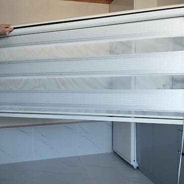 Tekstil: Zebra jalüz pərdə - Tip: Zebra (iki qatlı, şəffaf və sıx zolaqların — 1