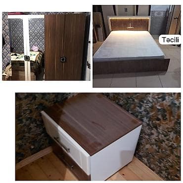 İkinəfərlik çarpayı, Dolab, Tumba, İşlənmiş