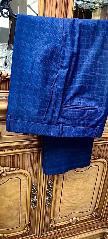 cins etek: Carlo Bellucci kişi kostyumu - Rəng: tünd göy (navy), zərif — 3