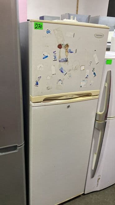 Техника для напитков: 2 двери Daewoo Холодильник Продажа, цвет - Белый — 1