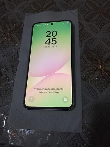 Samsung Galaxy A56 5G, 8 GB, rəng - Qara, Barmaq izi