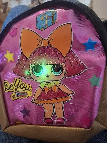 disney məktəb ryukzakları: Uşaq üçün mini bel çantaları – 2 ədəd yeni LoL her biri 10 m unvan — 2