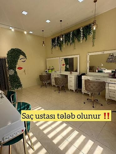 salon isi: Vakansiya: Gözəllik salonuna saç ustası və təcrübəli dırnaq ustası — 1