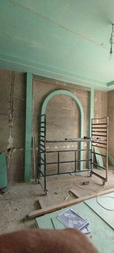 metbex tavan dizaynlari: Istənilən növ alçıpan fiqurlarının yığılması tv agentlərin ara kesme — 10