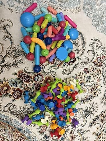 yumşaq konstruktorlar: Ayriligda Qiymet 7 azn Uşaqlar üçün konstruksiya və sensorik oyun — 1
