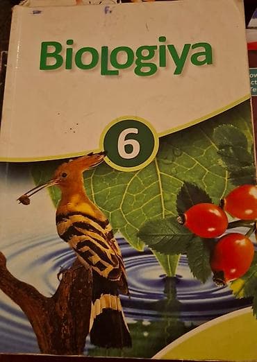 Biologiya dərslikləri, 6-cı sinifdən 11 ci sinifə qədər olan kitablar at lalafo.az Biologiya dərslikləri, 6-cı sinifdən 11 ci sinifə qədər olan kitablar