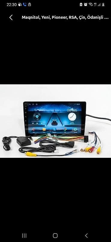 gps satışı: Maqnitola – Pioneer tipli multimedia başlıq (Çin istehsalı). Böyük — 1