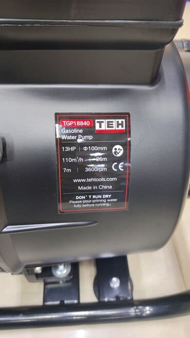 nerjavika su cəni: Nasos, Suvarma üçün, quraşdırılma Səthi, Yeni — 6