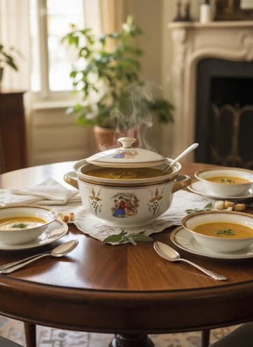 Sup qabları: Sup qabları, rəng - Ağ — 1