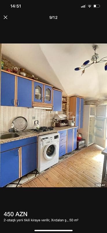 Kirayə mənzillər: Xırdalanda AAAF park 7 mertebelı bınanın 7 mertebesı 2 otaqlı her bır — 4