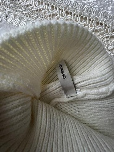 paltar uşaq: LC Waikiki uşaq papağı - Rəng: krem-ağ - Material: trikotaj — 1