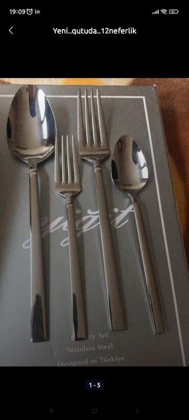 metbex krantlari: Yigit firmasi
yeni qutuda
cemi 60parca
12 neferlik — 3