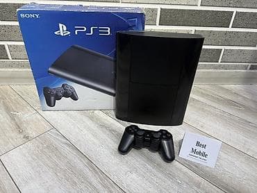 Sony PlayStation 3 (PS3) Super Slim oyun konsolu 500 gb icerisine 50