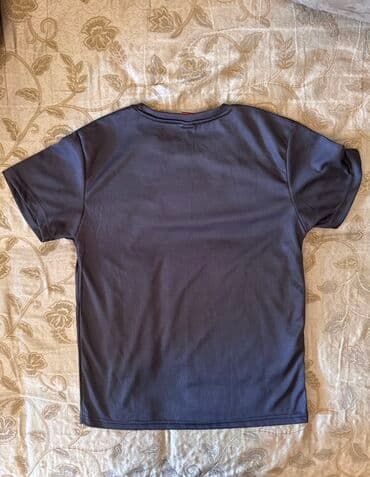 idman kişi şortları: Futbolka, M, rəng - Boz — 4