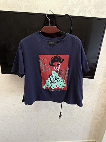 Toy paltarları və aksesuarları: Futbolka, Emporio Armani, L, rəng - Göy — 1