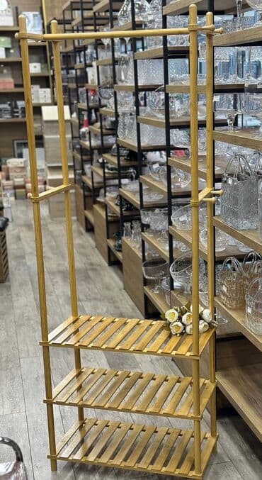 zoğal ağacı: Asılqan Bambu ağacından Hundurluk 180 sm Eni 33 sm Uzunluk. 65 sm — 1