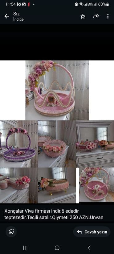 xonça satışı: El iwi ile bezedilib ĝùl mirvari ve qlrwlvall ĝòzelliyine ĝòzelliy — 1