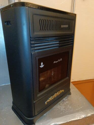 Kamin Peçi, yanacaq - Qaz