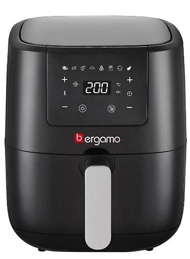 cin kontur gondermek: Bergamo Air Fryer – BG-AF2814IBS5D Xüsusiyyətlər: - Rəqəmsal sensor — 3