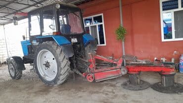 traktor şəkilləri: Belarus 82 traktor satılır ili 2009 sənədləri qaydasındadır — 4