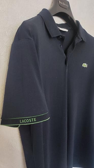 cins: Polo köynək, Lacoste, 3XL, rəng - Qara — 2