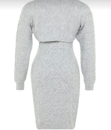 4xl nece razmerdi: Tirkataj 46 razmer divoyka sarafan ve ustunde kisa koftasi etketi — 5