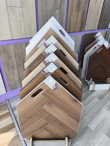 Parket və laminat döşəmə nümunələri - Taxta teksturalı laminat və