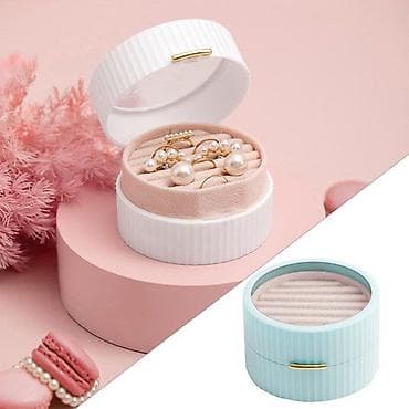 pulsuz əşyalar: Dairəvi zərgərlik qutusu – kompak və zərif təşkilatçı - Dizayn — 4