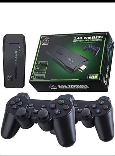televizor 55: Game Stick Lite – 2.4G simsiz retro oyun konsolu dəsti Xüsusiyyətlər — 2