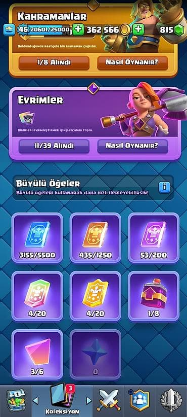 bileti: Clash Royale Hesabı Satılır! Çox super hesabdır,dəyərindən qat-qat — 3