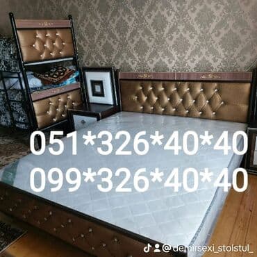 tek çarpayı: Oğlan və qız üçün, Yeni, Çarpayı, Matras ilə, Siyirməsiz — 24