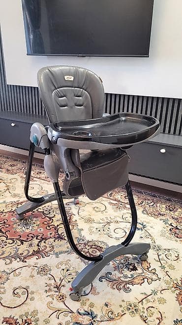 Teknum uşaq yemək stulu - Brend: Teknum - Rəng: Tünd boz/qara tonlar