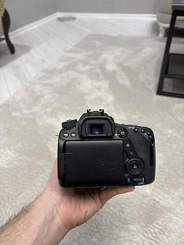 canon lens: Fotoaparat seti – Canon eos80d+ obyektivlər + flaş + çanta + original — 4