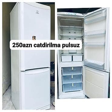 2 qapılı Indesit Soyuducu Satılır, rəng - Ağ