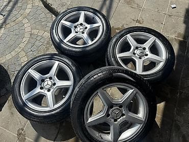 saypa masin: Mercedes-Benz AMG tərzli 5 şüalı yüngül lehimli disk və (4 ədəd) R16 — 5