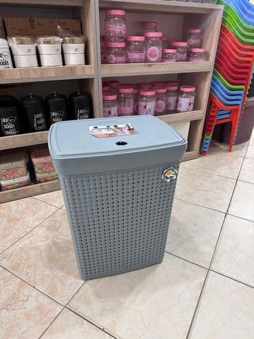 paltar yigmaq ucun cantalar: Paltar sebeti qapaqli çirkli paltar səbəti cirkli paltar sebeti — 4