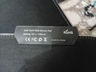 Планшеты: RGB işıqlı böyük ölçülü mouse pad - Model: Soft Cloth RGB Mouse Pad - — 3