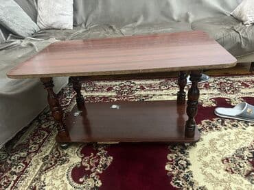 резные ножки для мебели: Прямоугольный стол, Нераскладной, С колесиками, Ламинат текстурный, Без гарантии — 2