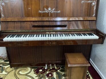 Piano, Belarus, Akustik, İşlənmiş