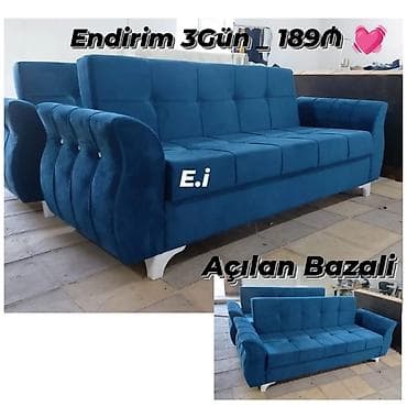 mebel qulpu: Divan, Açılan, Bazalı, Parça — 1