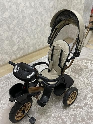 Uşaq üçün çoxfunksiyalı valideyn idarəetməli üçtəkərli velosiped — 4