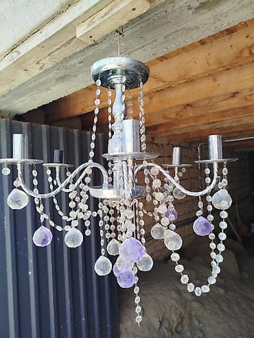 tavan: Çılçıraq, 5 lampa, Metal — 4