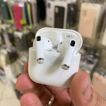airpods sag: Yeni Simsiz (Bluetooth) Qulaqcıqlar, Apple, rəng - Qara — 6