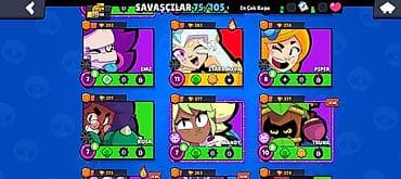 Brawl stars hesapı satılır çox təcili ucuz qiymətə 27448 kupa 75 — 7