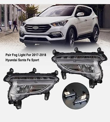 Duman əleyhinə, Hyundai SANTA FE, 2017 il, Orijinal, İşlənmiş — 1