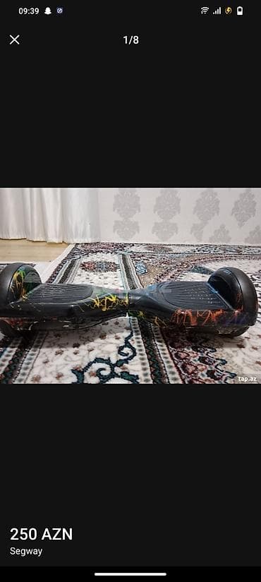 SEQWAY heç bir problemi yoxdur 25km le gedir