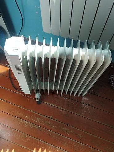 Su qızdırıcı kranlar: Yağlı radiator (elektrik) — səssiz və bərabər isitmə üçün — 1