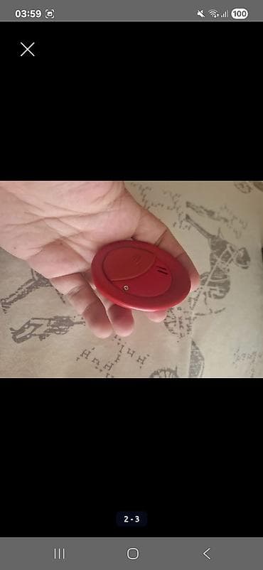 Бижутерия: Qırmızı rəngdə mini şlyapa formalı musiqili brelok/oyuncaq - — 2