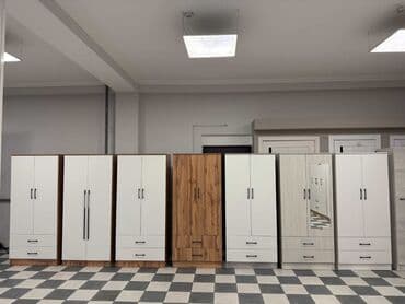 тряпичный шкаф: Açılan, 2 qapılı Düz dolab, Qarderob, paltar dolabı — 1